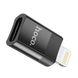 Адаптер HOCO UA17 iP Male to Type-C female USB2.0 adapter Black (6931474761996)