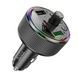 АЗП з FM-модулятором HOCO E82 Guerrero PD30W+QC3.0 car BT FM transmitter Black