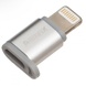 Переходник Remax OTG Micro USB to Lightning Silver (RA-USB2)