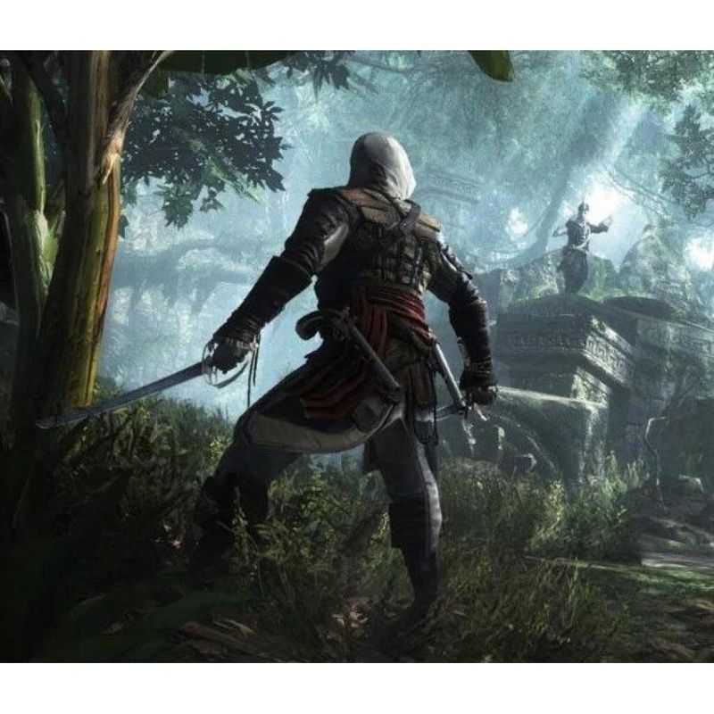 Игра Assasin's Creed IV Черный флаг, на BD диске (8112653)