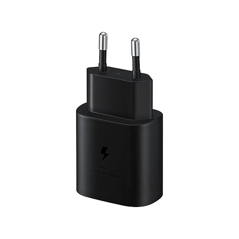 Зарядное устройство Samsung 25W Travel Adapter Black (EP-TA800NBEGRU)