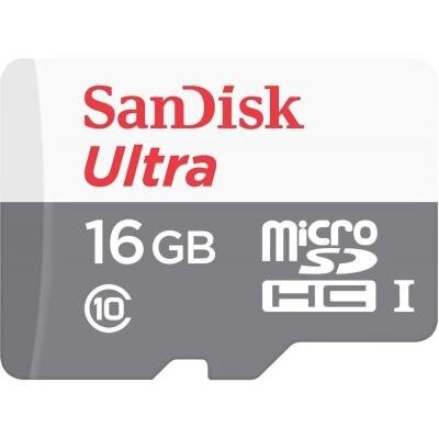 Карта пам'яті SANDISK 16GB Miсro-SDHC Class 10 UHS-I Ultra (SDSQUNS-016G-GN3MN)