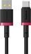 Кабель Baseus Dura Series Fast Charging Cable USB to Type-C 60W 1m Red+Black (P10377802U01-01)