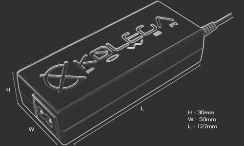Блок питания Kolega-Power для ноутбука HP 19,5V 4.62A, 90W, 4.5*3.0. (KP-90-195-4530H)