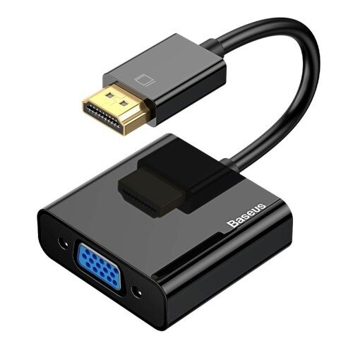 Baseus USB-Hub Converter (HD4K to VGA+Micro+DC3.5) Black