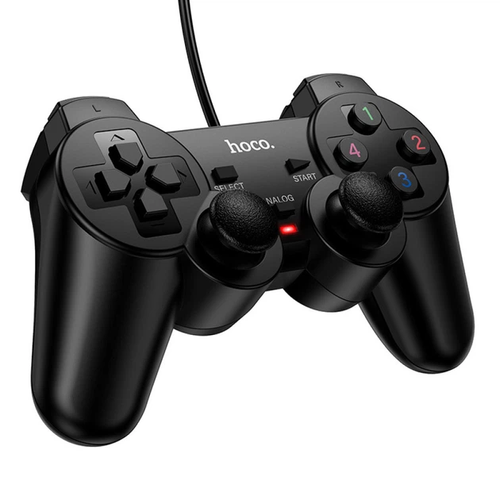 Геймпад проводной HOCO GA3 Fast link wired game controller Black (6942007666619)