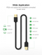 Кабель UGREEN US102 USB 2.0 A Male to A Male Cable 1m Black (10309) (UGR-10309)