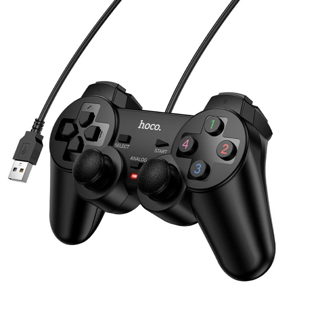 Геймпад проводной HOCO GA3 Fast link wired game controller Black (6942007666619)