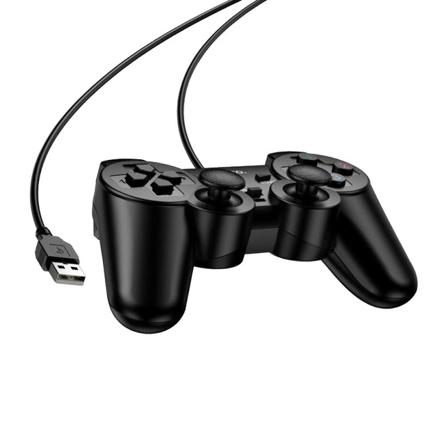 Геймпад проводной HOCO GA3 Fast link wired game controller Black (6942007666619)