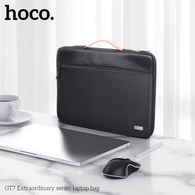 Сумка HOCO GT7 Extraordinary series laptop bag (16 inches) Mysterious Black (6942007648431)