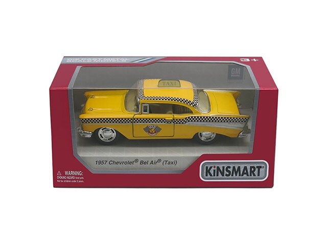 Машинка Kinsmart Chevrolet Bel Air (Taxi) 1957 1:40 KT5360W
