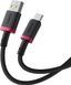 Кабель Baseus Dura Series Fast Charging Cable USB to Type-C 60W 1m Red+Black (P10377802U01-01)