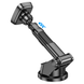 Держатель для мобильного HOCO CA116 Blue Shark Center Console Magnetic Car Holder Black Metal Gray (6931474777874)