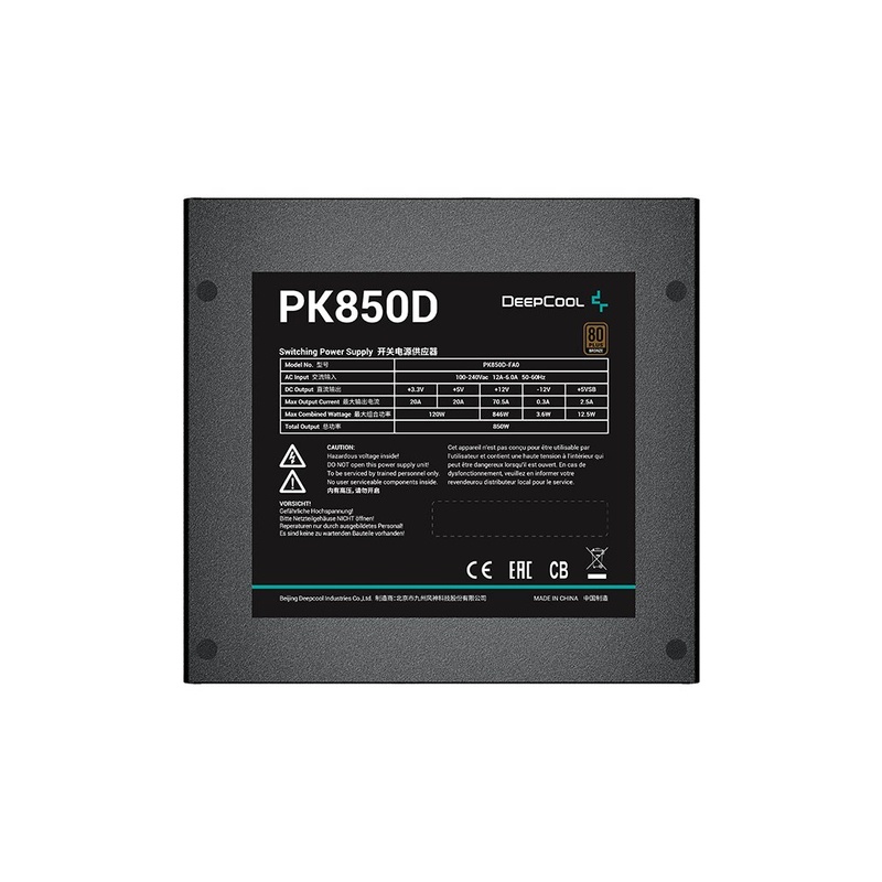 Блок питания Deepcool 850W PK850D (R-PK850D-FA0B-EU)