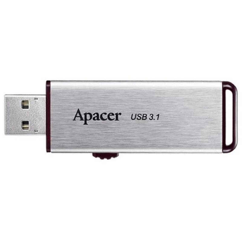USB флеш накопичувач Apacer 64GB AH35A Silver USB 3.1 Gen1 (AP64GAH35AS-1)