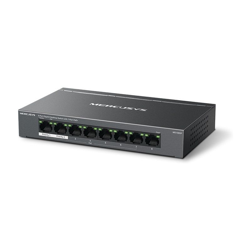 Комутатор мережевий Mercusys MS108GP