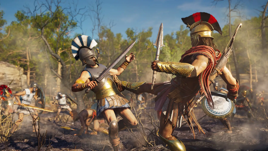 Игра PS4 Assassin's Creed Odyssey Английская Версия (Б.У.)