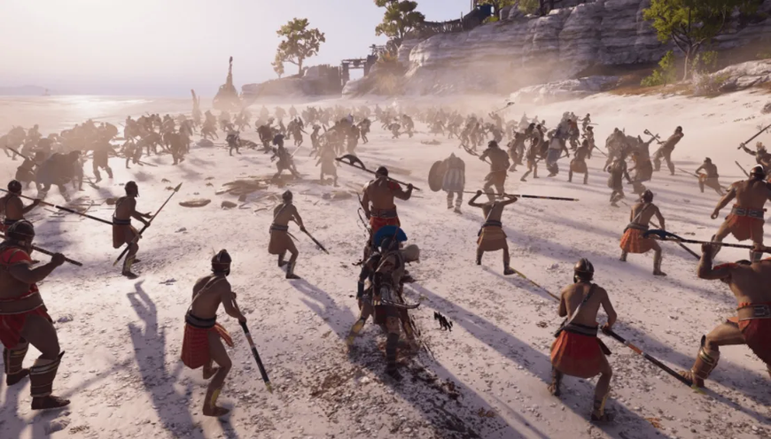 Игра PS4 Assassin's Creed Odyssey Английская Версия (Б.У.)