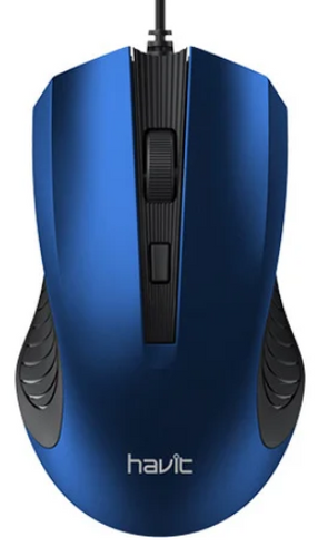 Мышка Havit HV-MS752 USB Black/Blue