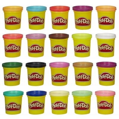 Набір для творчості Hasbro Play-Doh Пластилин 20 баночек (A7924)
