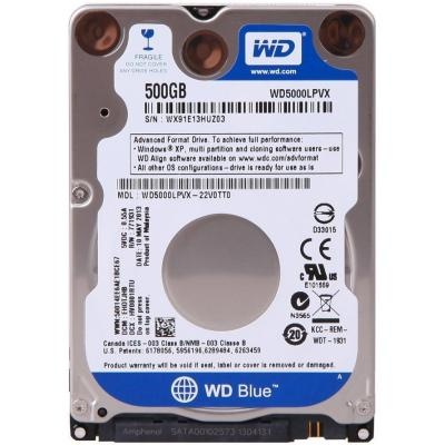 Жесткий диск для ноутбука 2.5" 500GB WD (WD5000LPVX)