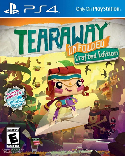 Гра PS4 Tearaway Unfolded Російська Озвучка (вживаний)