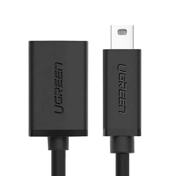 Перехідник UGREEN US249 Mini USB Male to USB Female OTG Cable(UGR-10383)