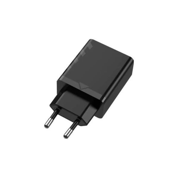 Зарядний пристрій Vention 1-port USB Wall Charger(12W) EU-Plug Black (FAAB0-EU)