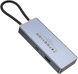 Хаб HOCO HB50 Wow 5-in-1 multi-function converter (HDTV+PD+USB3.0*3) Deep Space Gray (6942007647298)
