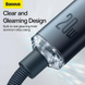 Кабель Baseus Crystal Shine Series Fast Charging Data Cable Type-C to iP 20W 1.2m Black (CAJY000201)