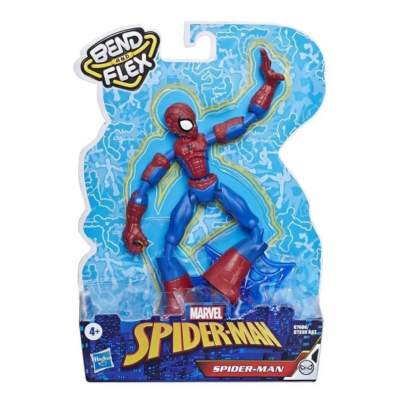Ігрова фігурка Spider-Man Bend and flex Людина-павук 15 см (E7335/E7686)