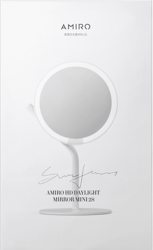 Зеркало для макияжа Xiaomi Amiro mini 2S AML117 Desk Makeup Mirror (AML117)