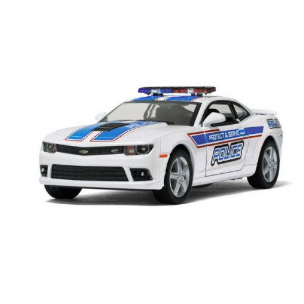 Машинка Kinsmart Chevrolet Camaro (Police/ Fire Fighter) 2014 1:38 KT5383WPR (полиция)