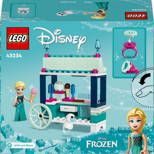 Конструктор LEGO Disney Крижані ласощі Ельзи 82 деталей (43234)