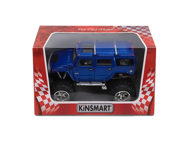 Машинка Kinsmart Hummer H2 SUV (Off Road) 2008 1:40 KT5337WB