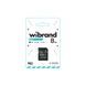 Карта памяти Wibrand 8GB microSD class 4 (WICDC4/8GB-A)