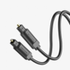 Кабель Vention Optical Fiber Audio Cable 1.5M Black (BAEBG)