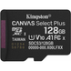 Карта пам'яті Kingston 128GB microSDXC class 10 UHS-I U1 V10 A1 Canvas Select Plus (SDCS3/128GB)