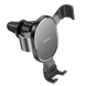 Тримач для мобільного HOCO CA56 Plus Armor metal gravity car holder Black (6931474760289)