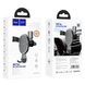 Тримач для мобільного HOCO CA56 Plus Armor metal gravity car holder Black (6931474760289)