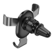 Тримач для мобільного HOCO CA56 Plus Armor metal gravity car holder Black (6931474760289)