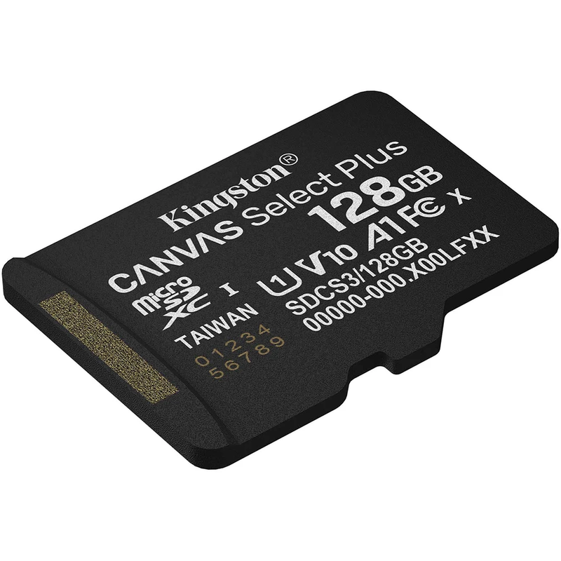 Карта пам'яті Kingston 128GB microSDXC class 10 UHS-I U1 V10 A1 Canvas Select Plus (SDCS3/128GB)