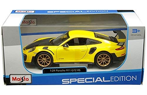 Машинка іграшкова Maisto Porsche 911 GT2 RS Yellow 1:24 (31523 yellow)