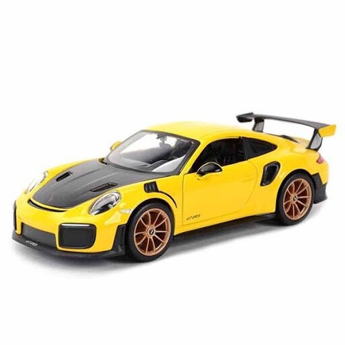 Машинка игрушечная Maisto Porsche 911 GT2 RS Yellow 1:24 (31523 yellow)