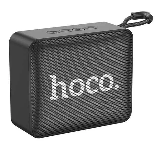 Портативна колонка HOCO BS51 Gold brick sports BT speaker Black (6931474780737)