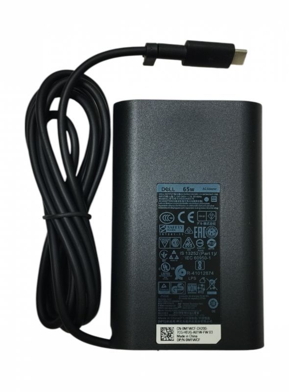 Зарядка до ноутбука Dell M1WCF / 20 V / 65 W / 3,25А / Type-C (074261)