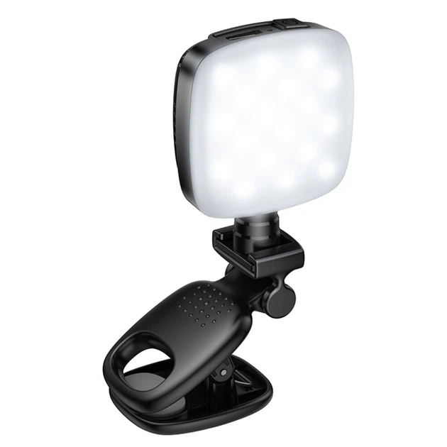 Накамерна лампа HOCO K28 Beauty mini fill light Blаck (6942007655880)