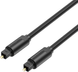 Кабель Vention Optical Fiber Audio Cable 2M Black (BAEBH)
