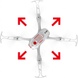 Квадрокоптер с камерой Syma FPV real time (X22SW)