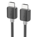 Кабель HOCO US08 HDTV 2.0 male-to-male 4K HD data cable(L=1M) Black (6931474799388)